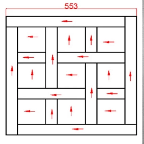 ДУБ ИНЖЕНЕРНЫЙ №2-50 МОДУЛЬНЫЙ ПАРКЕТ LAB ARTE